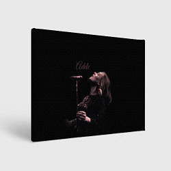 Холст прямоугольный Песнь Адель, цвет: 3D-принт