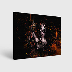 Холст прямоугольный Darkest Dungeon Fish and Bones, цвет: 3D-принт