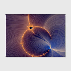 Холст прямоугольный Black Hole Tribute design, цвет: 3D-принт — фото 2
