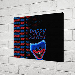 Холст прямоугольный Хагги ВАГГИ Poppy Playtime, цвет: 3D-принт — фото 2