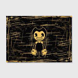 Холст прямоугольный Bendy and the ink machine - Бенди, цвет: 3D-принт — фото 2