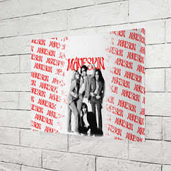 Холст прямоугольный MANESKIN POSTER СОСТАВ ГРУППЫ, цвет: 3D-принт — фото 2