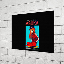 Холст прямоугольный Asuka - Neon Genesis Evangelion, цвет: 3D-принт — фото 2