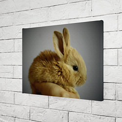 Холст прямоугольный Маленький кролик, цвет: 3D-принт — фото 2