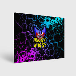 Холст прямоугольный HUGGY WUGGY ТРЕЩИНЫ, цвет: 3D-принт