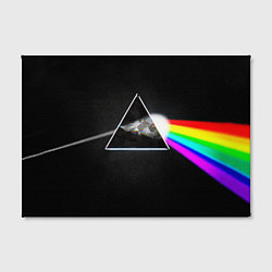 Холст прямоугольный PINK FLOYD - ПИНК ФЛОЙД ГЛИТЧ, цвет: 3D-принт — фото 2