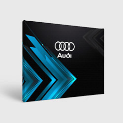 Холст прямоугольный Audi Sport, цвет: 3D-принт