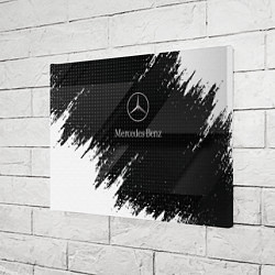 Холст прямоугольный Mercedes-Benz - Темный, цвет: 3D-принт — фото 2