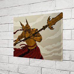 Холст прямоугольный Элдер ринг art, цвет: 3D-принт — фото 2