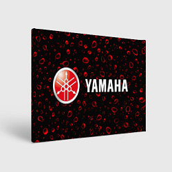 Холст прямоугольный YAMAHA Дождь, цвет: 3D-принт