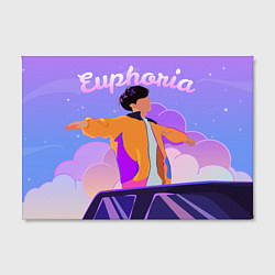 Холст прямоугольный Чон Чонгук Euphoria, цвет: 3D-принт — фото 2