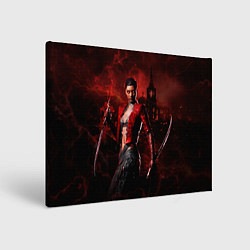 Холст прямоугольный Vampire Bloodhunt, цвет: 3D-принт
