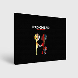 Холст прямоугольный Radiohead The BEST, цвет: 3D-принт