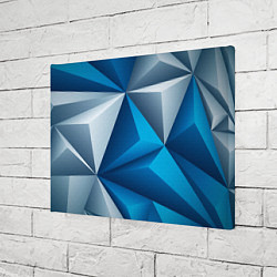 Холст прямоугольный Авангардная пирамидальная композиция, цвет: 3D-принт — фото 2