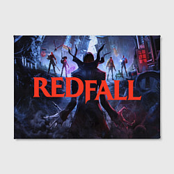 Холст прямоугольный Команда Редфолл Redfall, цвет: 3D-принт — фото 2