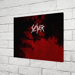 Холст прямоугольный World Painted Blood - Slayer, цвет: 3D-принт — фото 2