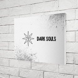Холст прямоугольный Dark Souls Glitch на светлом фоне, цвет: 3D-принт — фото 2