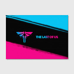 Холст прямоугольный The Last Of Us Neon Gradient FS, цвет: 3D-принт — фото 2