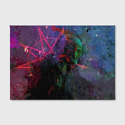 Холст прямоугольный Corey Taylor-Slipknot, цвет: 3D-принт — фото 2