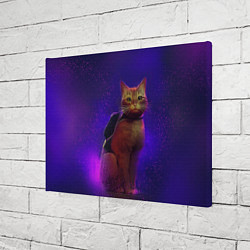 Холст прямоугольный Кот Stray, цвет: 3D-принт — фото 2