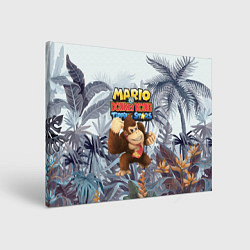 Холст прямоугольный Mario Donkey Kong - Nintendo - Gorilla, цвет: 3D-принт
