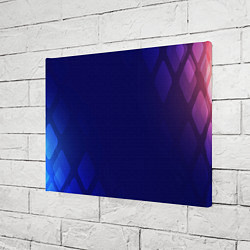 Холст прямоугольный Темно синий фон, цвет: 3D-принт — фото 2