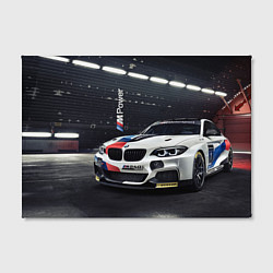 Холст прямоугольный BMW M 240 i racing - Motorsport, цвет: 3D-принт — фото 2