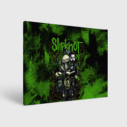 Картина прямоугольная Slipknot green art