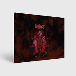 Холст прямоугольный Slipknot red satan, цвет: 3D-принт