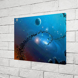 Холст прямоугольный Бесконечное космическое пространство - Nasa, цвет: 3D-принт — фото 2