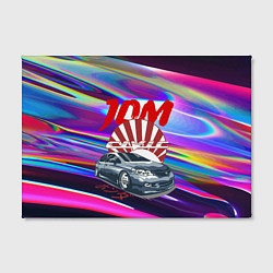 Холст прямоугольный Honda Civic - JDM style, цвет: 3D-принт — фото 2