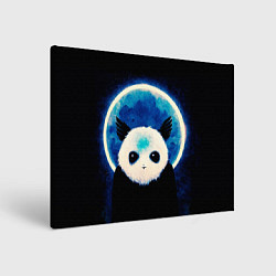 Холст прямоугольный Святой панда, цвет: 3D-принт