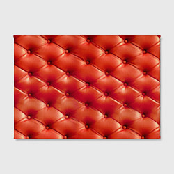 Холст прямоугольный Quilted furniture leather, цвет: 3D-принт — фото 2