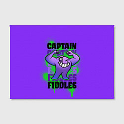 Холст прямоугольный Капитан Фиддлс, цвет: 3D-принт — фото 2