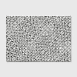 Холст прямоугольный Серебряное плетение, цвет: 3D-принт — фото 2