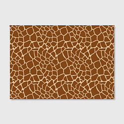 Холст прямоугольный Пятнистая шкура жирафа, цвет: 3D-принт — фото 2