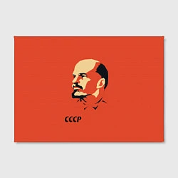 Холст прямоугольный СССР Ленин жив, цвет: 3D-принт — фото 2