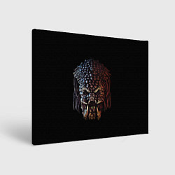 Холст прямоугольный Predator - skull, цвет: 3D-принт