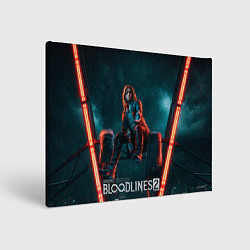 Холст прямоугольный Мистер Дамп Vampire the masquerade bloodlines 2, цвет: 3D-принт
