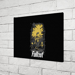 Холст прямоугольный Fallout boys, цвет: 3D-принт — фото 2