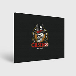 Холст прямоугольный Casino, цвет: 3D-принт