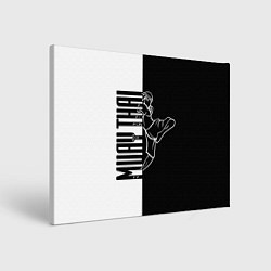 Холст прямоугольный Muay-Thai, цвет: 3D-принт