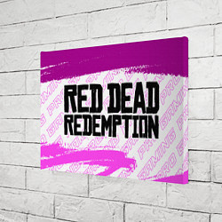 Холст прямоугольный Red Dead Redemption pro gaming по-горизонтали, цвет: 3D-принт — фото 2