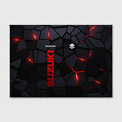 Холст прямоугольный Suzuki - плиты с эффектом свечения, цвет: 3D-принт — фото 2