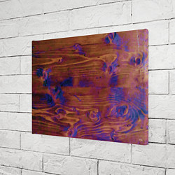 Холст прямоугольный Деревянная благородная текстура, цвет: 3D-принт — фото 2