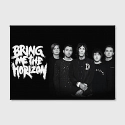 Холст прямоугольный Bring Me the Horizon - rock, цвет: 3D-принт — фото 2