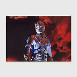 Холст прямоугольный Статуя Макла Джексона с автографом - альбом Histor, цвет: 3D-принт — фото 2