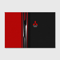 Холст прямоугольный Mitsubishi - carbon style, цвет: 3D-принт — фото 2