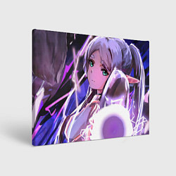 Холст прямоугольный Sousou no Frieren Фрирен magic, цвет: 3D-принт