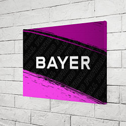 Холст прямоугольный Bayer 04 pro football по-горизонтали, цвет: 3D-принт — фото 2